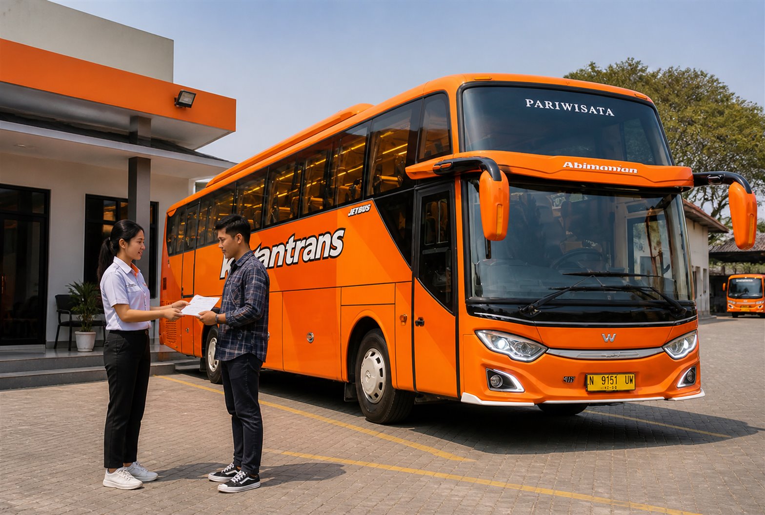 Penawaran resmi dan percakapan admin